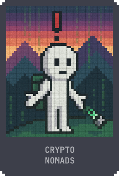Crypto nomad artwork